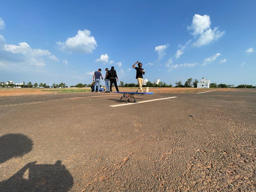 Manufacturing aircraft components in our workshop